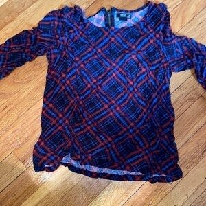 Forever 21 plaid top size M fit is S bundle items & save big!